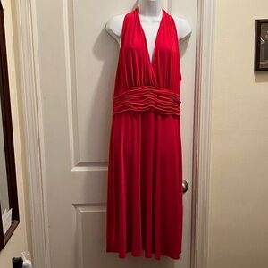Evan Picone formal hot pink dress sz 16